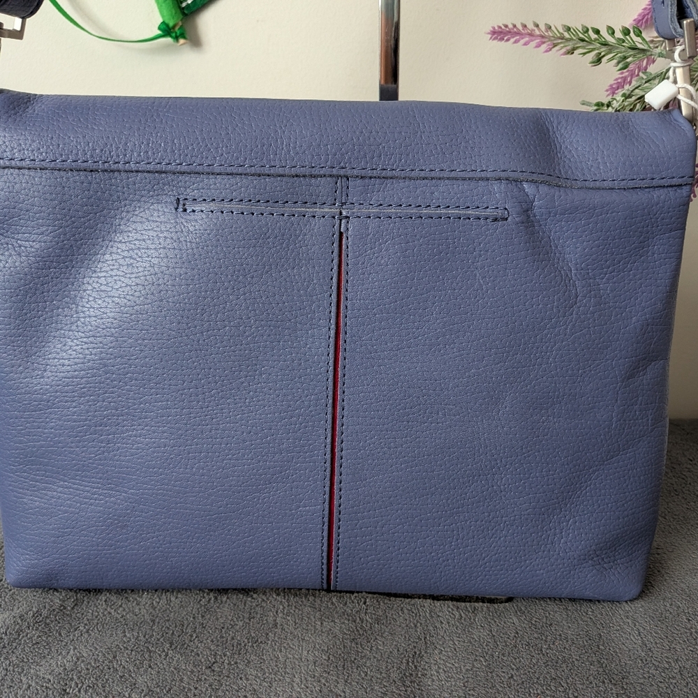 Hammitt Periwinkle Blue Leather Crossbody - Picture 3 of 9